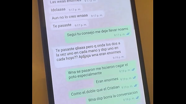 Descobri que minha namorada me traiu com dois negros pelo whatsapp