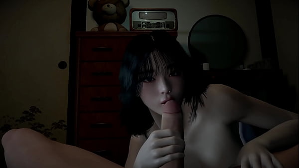 Esposa coreana faz de tudo em animação 3d hentai