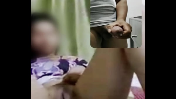 Goza duas vezes em chamada de vídeo com a gata #aisagirl